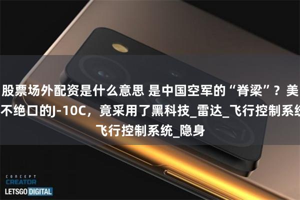 股票场外配资是什么意思 是中国空军的“脊梁”？美国都赞不绝口的J-10C，竟采用了黑科技_雷达_飞行控制系统_隐身